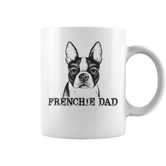 Frenchie Dad French Bulldog Dog Lover Funny Men 605 Trending Shirt Coffee Mug | Favorety DE