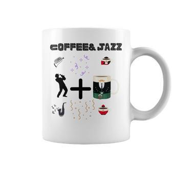 Funny Coolgiftcute Coffee Jazz Jazzmusiccoffeejazz Loverjazz Musicnashvillevintageguitar Coffee Mug | Favorety AU