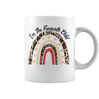 Funny Im The Favourite Child Siblings Family Tees Gift Essential Tshirt Coffee Mug | Favorety AU