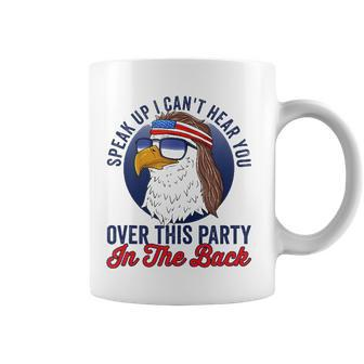 Funny Redneck 4Th Of July American Flag Usa Eagle Mullet Coffee Mug | Mazezy