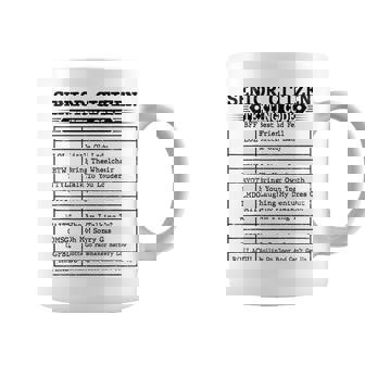 Funny Senior Citizens Texting Code For Old People Grandpa Coffee Mug - Seseable