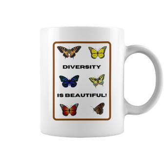 Funny The Butterfly Diversity Is Beatifull Tshirt Coffee Mug | Favorety AU