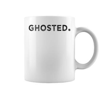 Ghosted Text Message Funny Halloween Saying Dating Date Gift Coffee Mug - Seseable