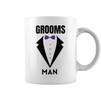 Groomsman Grooms Squad Stag Party Friends Themed Coffee Mug - Monsterry