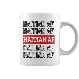 Haitian Af Patriotic Red Blue Haiti Haitian Flag Day Coffee Mug | Mazezy