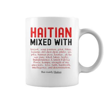 Haitian Mixed With Kreyol Griot But Mainly Haitian Coffee Mug | Mazezy