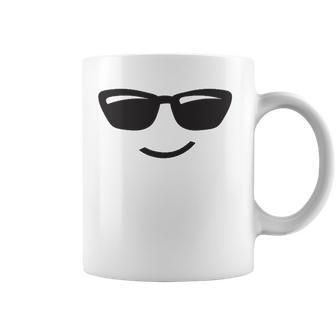 Halloween Costume Sunglasses Emoticon Face Group Tee Coffee Mug | Mazezy