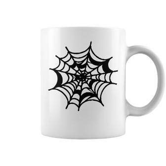 Halloween Spider Web Pattern Coffee Mug | Favorety