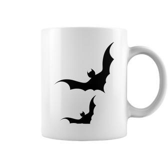 Halloween Two Bats Pattern Coffee Mug | Favorety