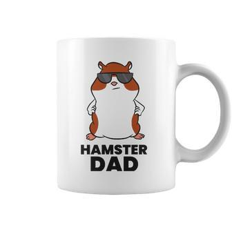 Hamster Dad Funny Hamster Papa Coffee Mug | Mazezy