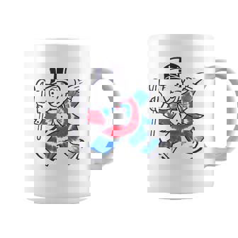 Hasbro Monopoly Fourth Of July Tie Dye Filled Monopoly Man Coffee Mug | Mazezy