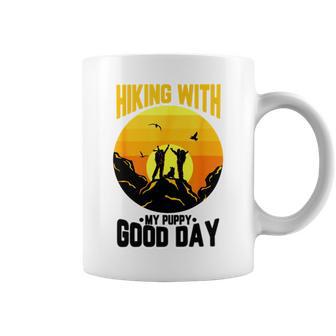 Hiking With My Puppy Good Day Coffee Mug | Favorety DE