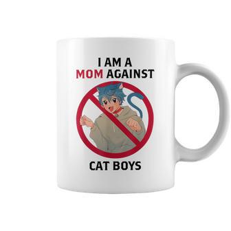 I Am A Mom Against Cat Boys Coffee Mug | Favorety CA