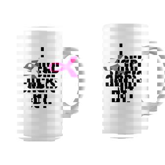 I Kicked Cancers Butt Breast Cancer Survivor Coffee Mug | Mazezy
