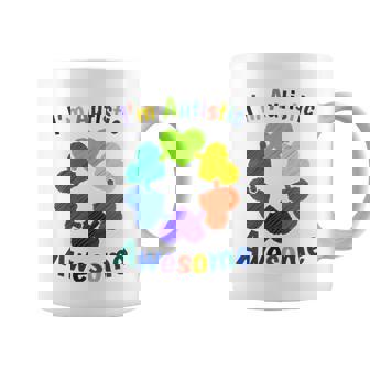Im Autistic Means Im Awesome Autism Awareness Coffee Mug | Mazezy