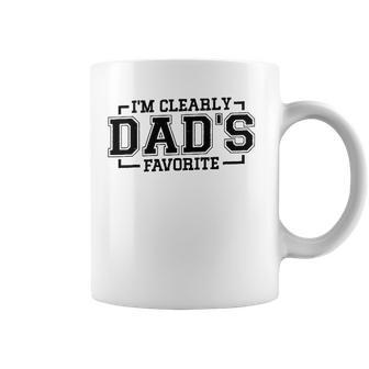 Im Clearly Dads Favorite Favorite Child And Favorite Son Coffee Mug | Mazezy