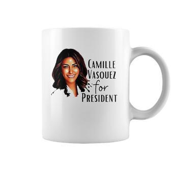 Johnny Depps Lawyer Camille Vazquez For President Coffee Mug | Mazezy