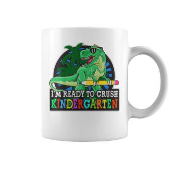 Kids Im Ready To Crush Kindergarten 1St Day Of Kindergarten Boy Coffee Mug - Seseable