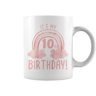 Kids Its My 10Th Birthday 10 Years Old Tenth Birthday Coffee Mug - Seseable