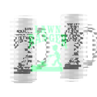 Lawn Ranger Funny Landscaping Gardener Coffee Mug | Mazezy