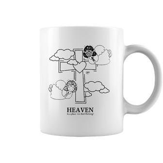 Left At London Heaven Is A Place We Dont Belong Coffee Mug | Mazezy CA
