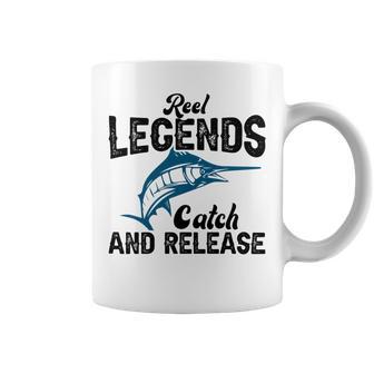 Loving Fish Reel Legends Catch And Release Coffee Mug | Favorety