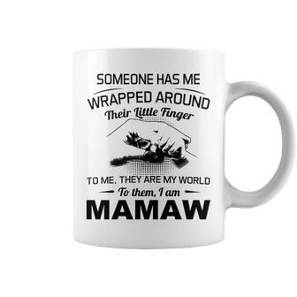 Mamaw Grandma Gift To Them I Am Mamaw Coffee Mug - Seseable