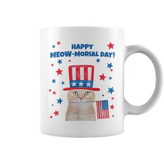 Memorial Day Cat Meowmorial Day Coffee Mug | Favorety