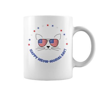 Memorial Day Cat Meowmorial Day V2 Coffee Mug | Favorety DE