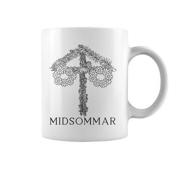 Midsummer Maypole Midsommar Festival Sweden Summer Solstice Coffee Mug | Mazezy