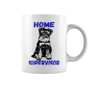 Miniature Schnauzer Home Supervisor Child Wrangler Multi Tasking Dog Coffee Mug | Favorety