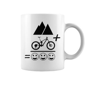 Mountain Biking Funny - Mountain Bike Happiness 194 Shirt Coffee Mug | Favorety
