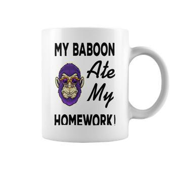 My Baboon Ate My Homework Coffee Mug | Favorety DE