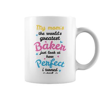 My Moms The Worlds Greatest Baker 131 Trending Shirt Coffee Mug | Favorety DE