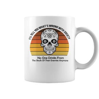 Official Wrong Society Drink From The Skull Of Your Enemies V2 Coffee Mug | Favorety