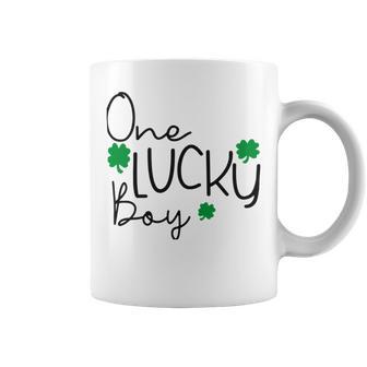 One Lucky Boy Funny St Patrick Day Coffee Mug | Favorety AU