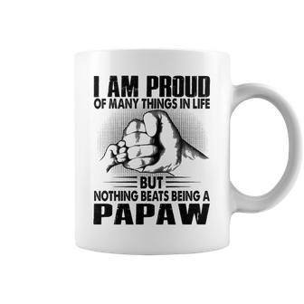 Papaw Grandpa Gift Nothing Beats Being A Papaw Coffee Mug - Seseable