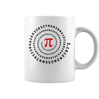 Pi Π Spiral Science Mathematics Math Irrational Number Sequence Coffee Mug | Favorety UK