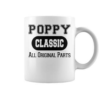 Poppy Grandpa Gift Classic All Original Parts Poppy Coffee Mug - Seseable