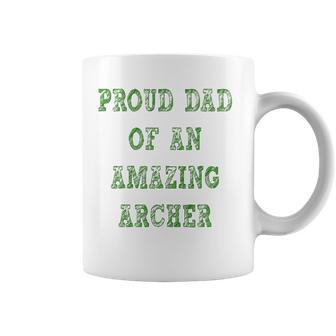 Proud Dad Of An Amazing Archer School Pride Coffee Mug | Mazezy