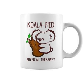 Pt Funny Koala-Fied Physical Therapist Gift Therapy Coffee Mug | Mazezy