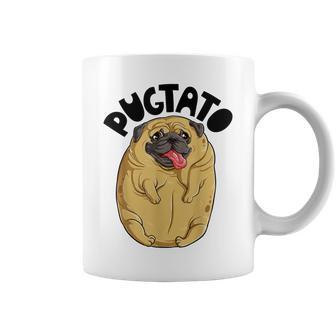 Pugtato Pug Potato Dog Lovers Costume Funny Meme Gifts Coffee Mug | Favorety UK