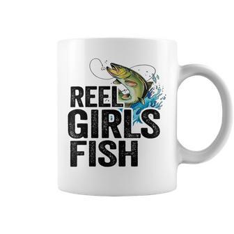 Reel Girl Fish Coffee Mug | Favorety CA