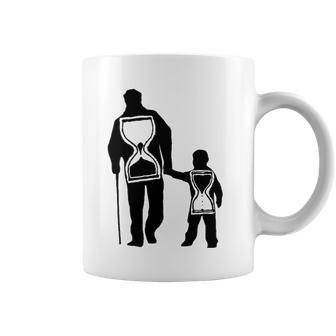 Sentimental Father S Time Is Precious Coffee Mug | Mazezy