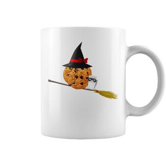 Silly Halloween Witch T - Cookie And Milk Masquerade Coffee Mug - Seseable