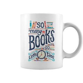 So Many Books So Little Time 230 Trending Shirt Coffee Mug | Favorety AU