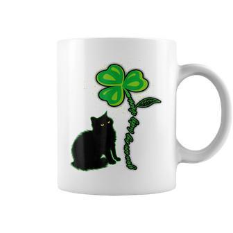 St Patricks Day Black Cat My Lucky Charm Coffee Mug | Favorety UK