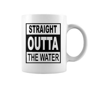 Straight Outta The Water - Christian Baptism Coffee Mug | Mazezy