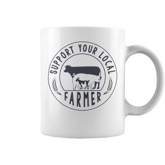 Support Your Local Farmer Coffee Mug | Favorety