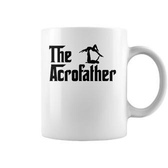 The Acroyoga Father Cool Acro Yoga Gift Coffee Mug | Mazezy